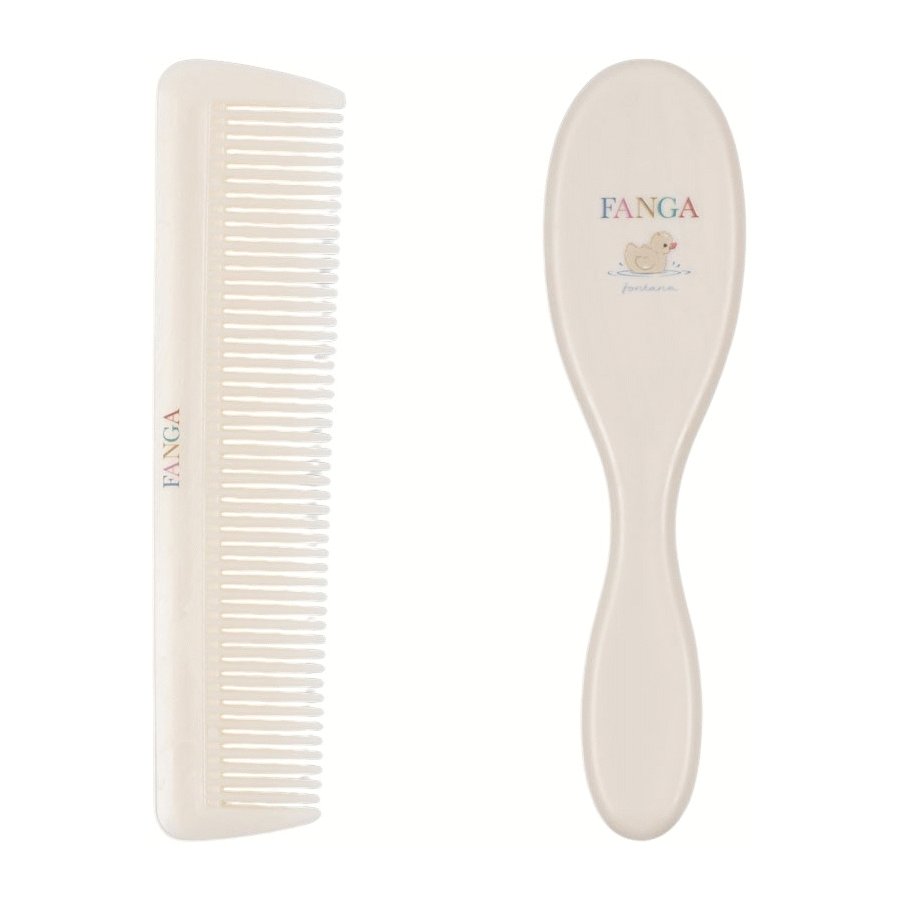 Fanga Fontana Baby Haarbrsten-Set, Beige