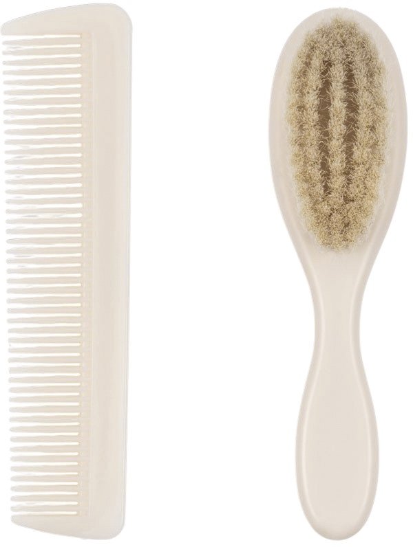 Fanga Fontana Baby Haarbrsten-Set, Beige