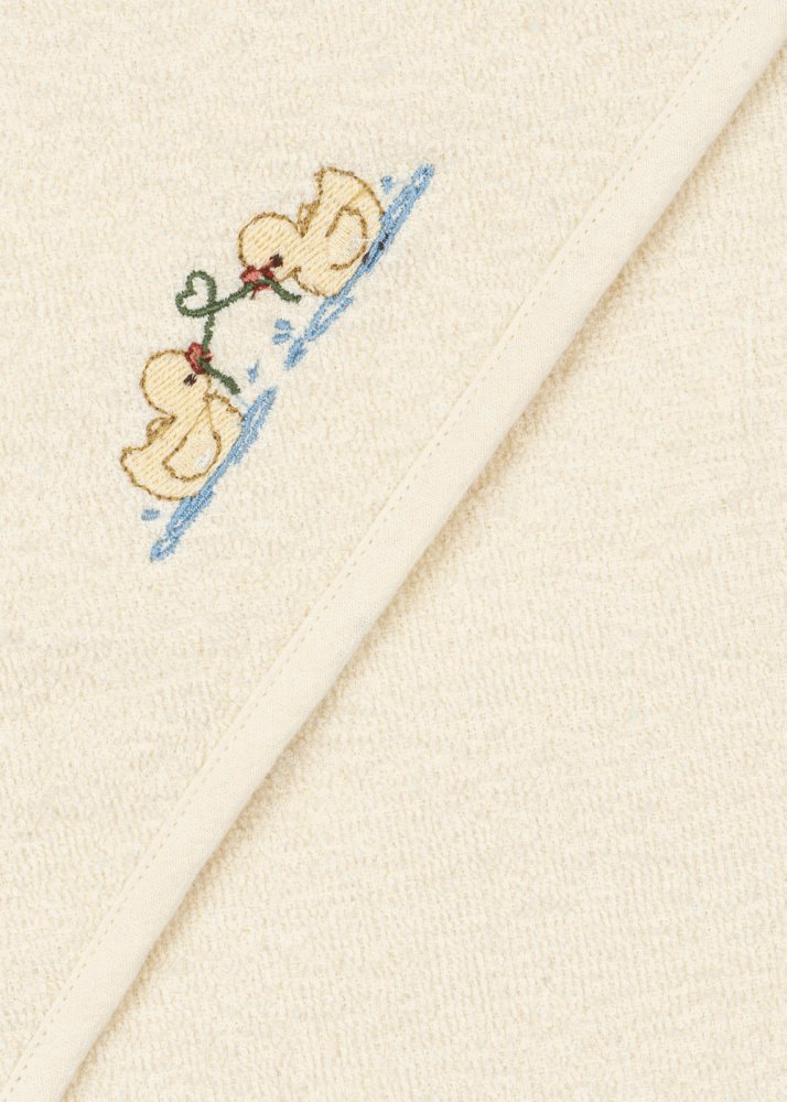 Fanga Fontana Figo Babyhandtuch 75x75 cm, Antique White