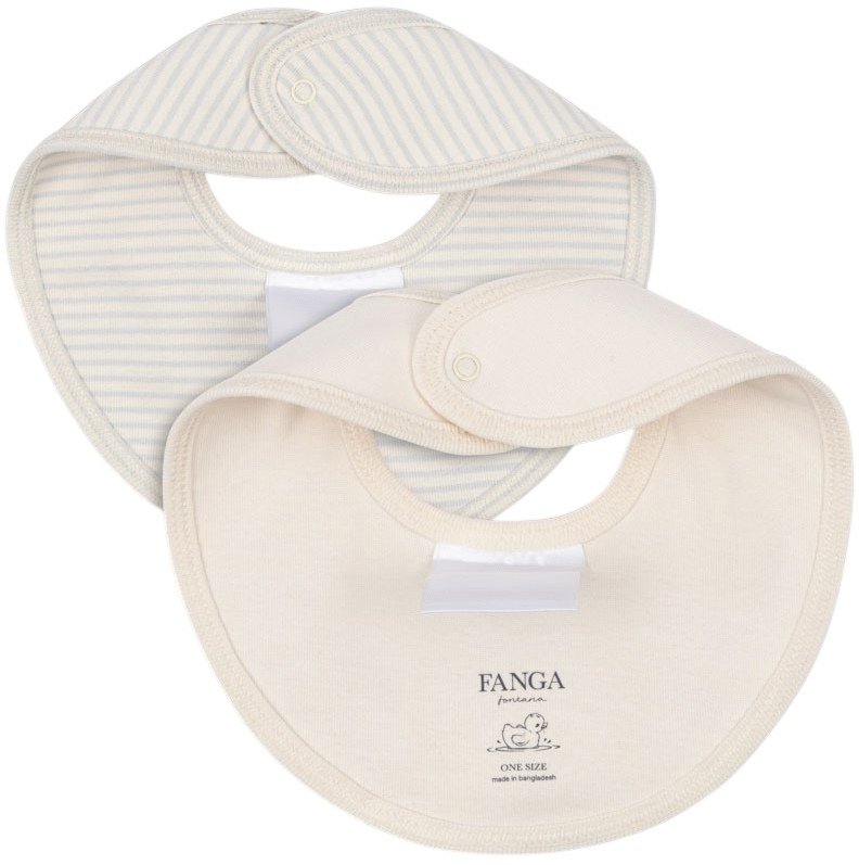 Fanga Fontana Fio Stripe Ltzchen 2er Set, Blue Mix