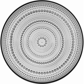 Iittala Kastehelmi Teller 25,4 cm, Grau