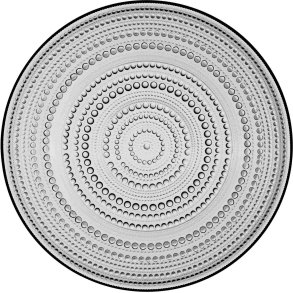 Iittala Kastehelmi Teller 31,2 cm, Grau