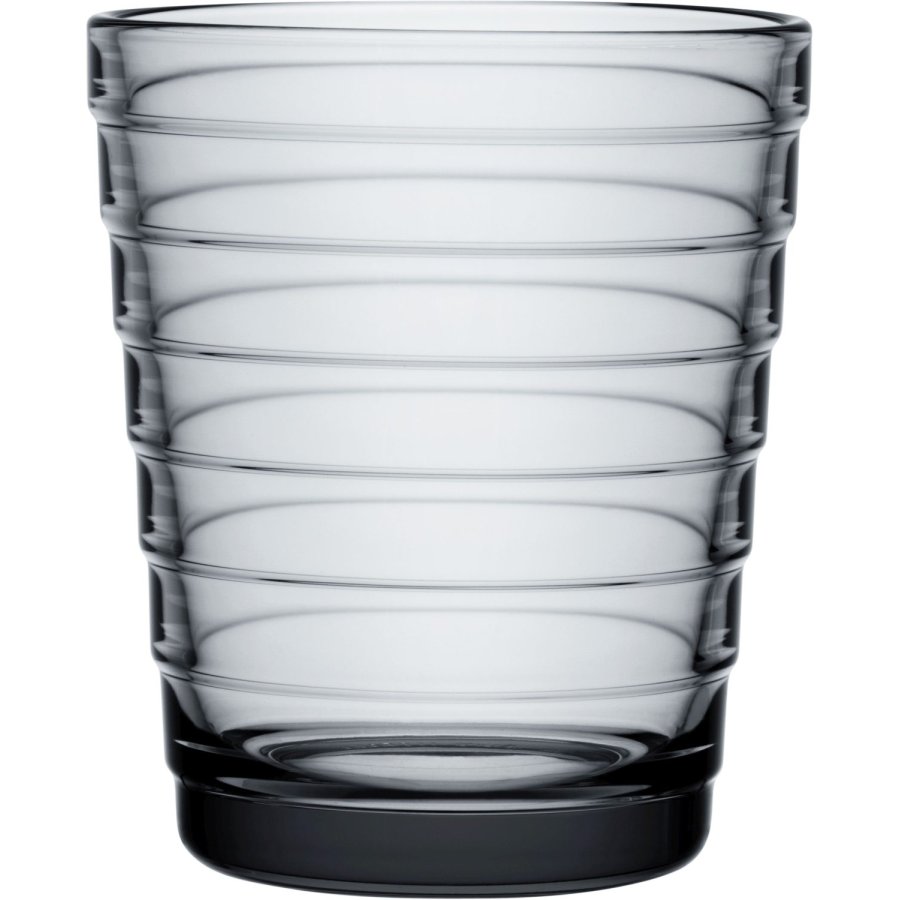 Iittala Aino Aalto Drinkglas 2-delige set 22 cl, Grijs