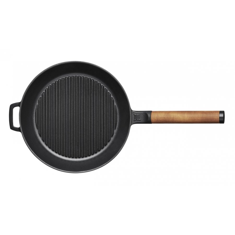 Fiskars Norden Grill Grillpfanne aus Gusseisen 26 cm