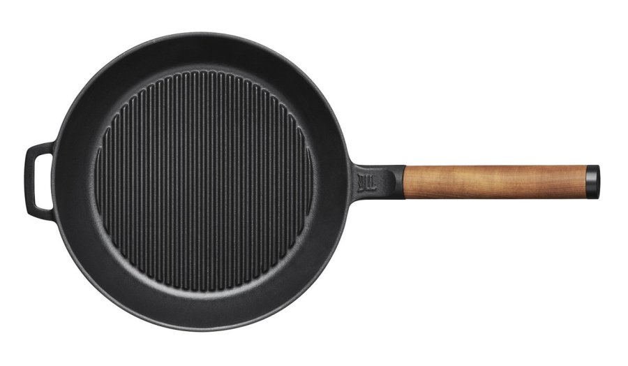 Fiskars Norden Grill Grillpfanne aus Gusseisen 26 cm