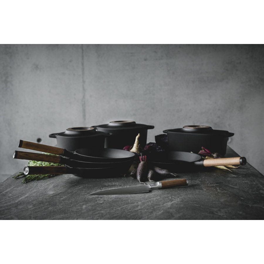 Fiskars Norden Grill Grillpfanne aus Gusseisen 26 cm