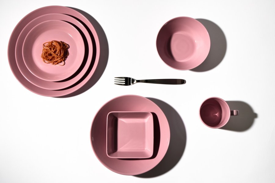Iittala Teema Tallerken 21 cm, Rose