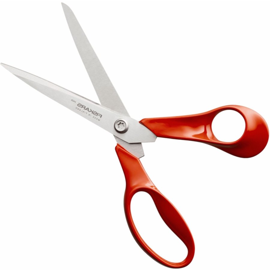 Fiskars Classic Universalschere Linkshänder 21 cm, Rot