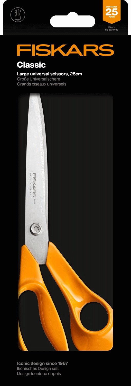 Fiskars Classic Schneiderschere 25 cm, Orange