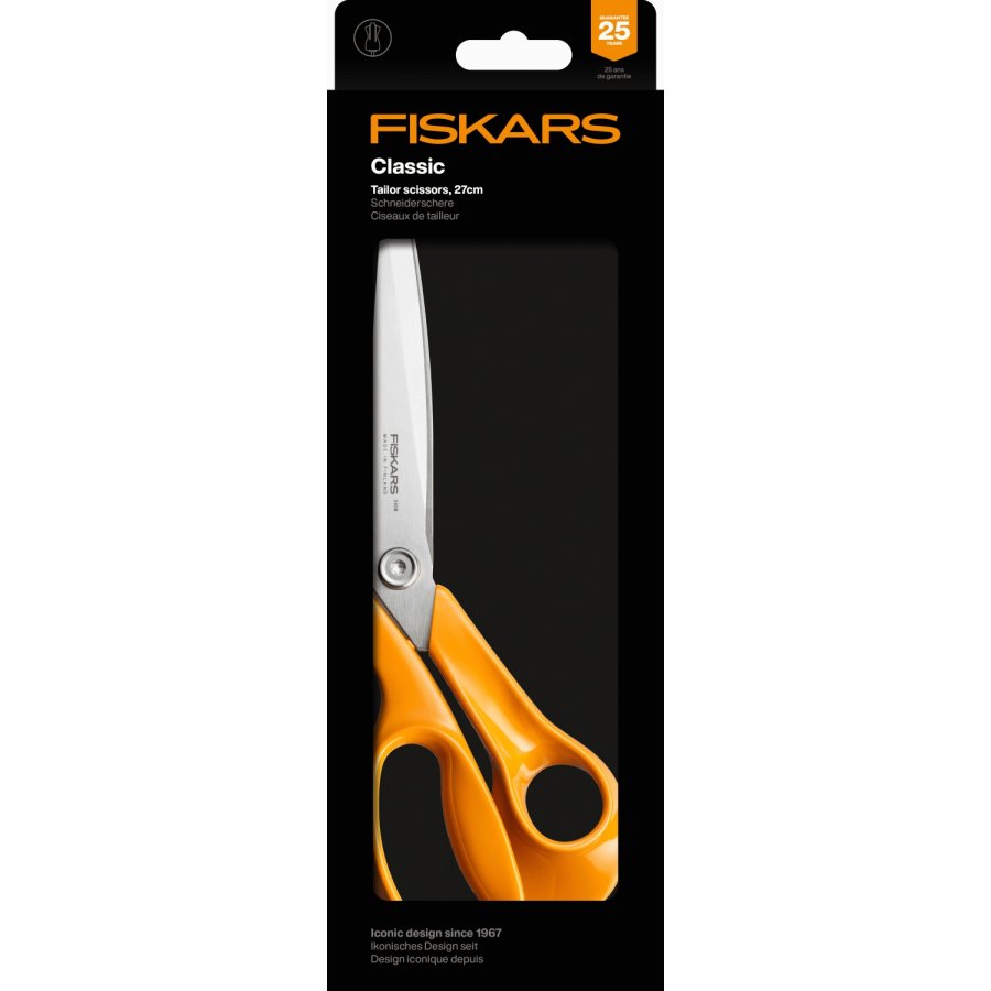 Fiskars Classic Schneiderschere 27 cm, Orange