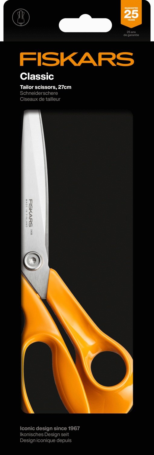 Fiskars Classic Schneiderschere 27 cm, Orange