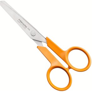 Fiskars Classic Schere mit stumpfer Spitze 13 cm, Orange