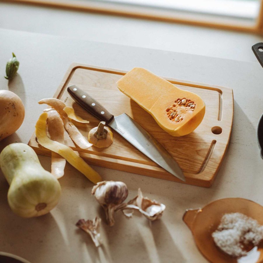 Fiskars Folken Kokkekniv 20 cm, Ahorn
