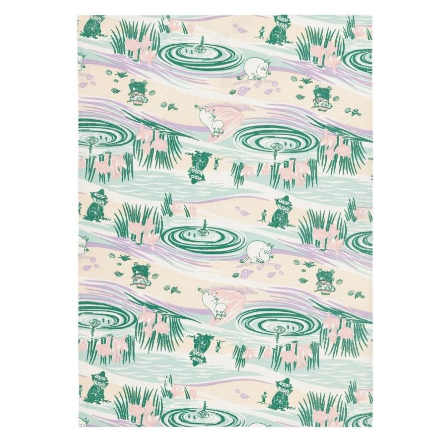 Moomin Arabia Mumin Geschirrtuch 50x70 cm, Strandtag