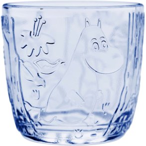 Moomin Arabia Mumin Wasserglas 2er Set 28 cl, Blau