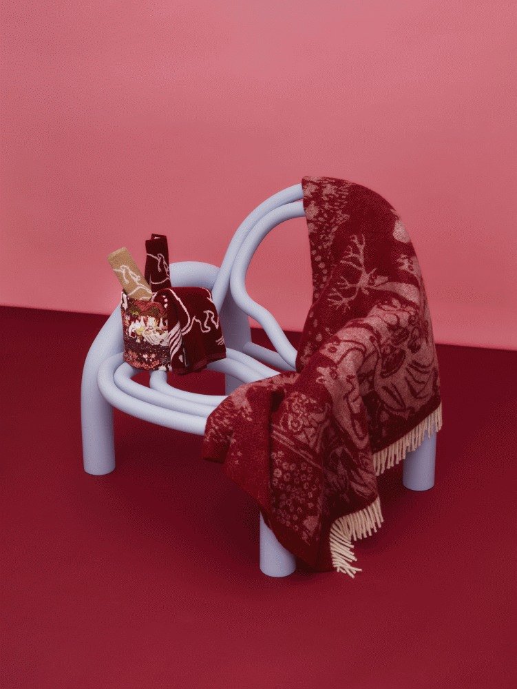 Moomin Arabia Mumin Handtuch-Set 2er Set 30x50 cm, Festliche Momente