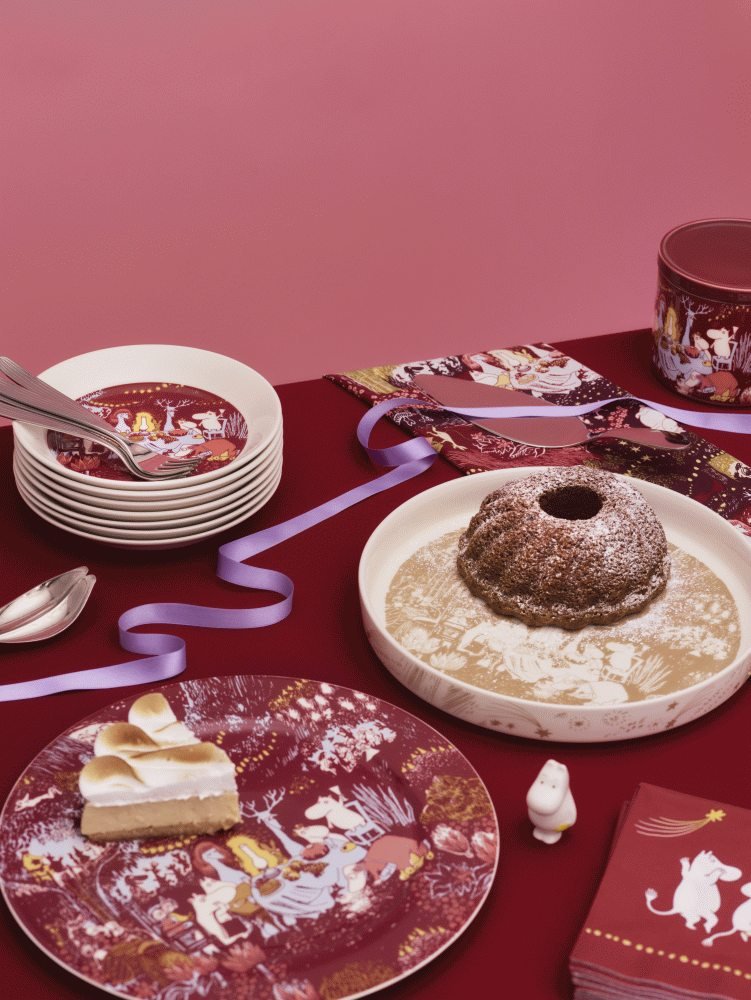 Moomin Arabia Mumin Servierplatte 29,8 cm, Festliche Momente