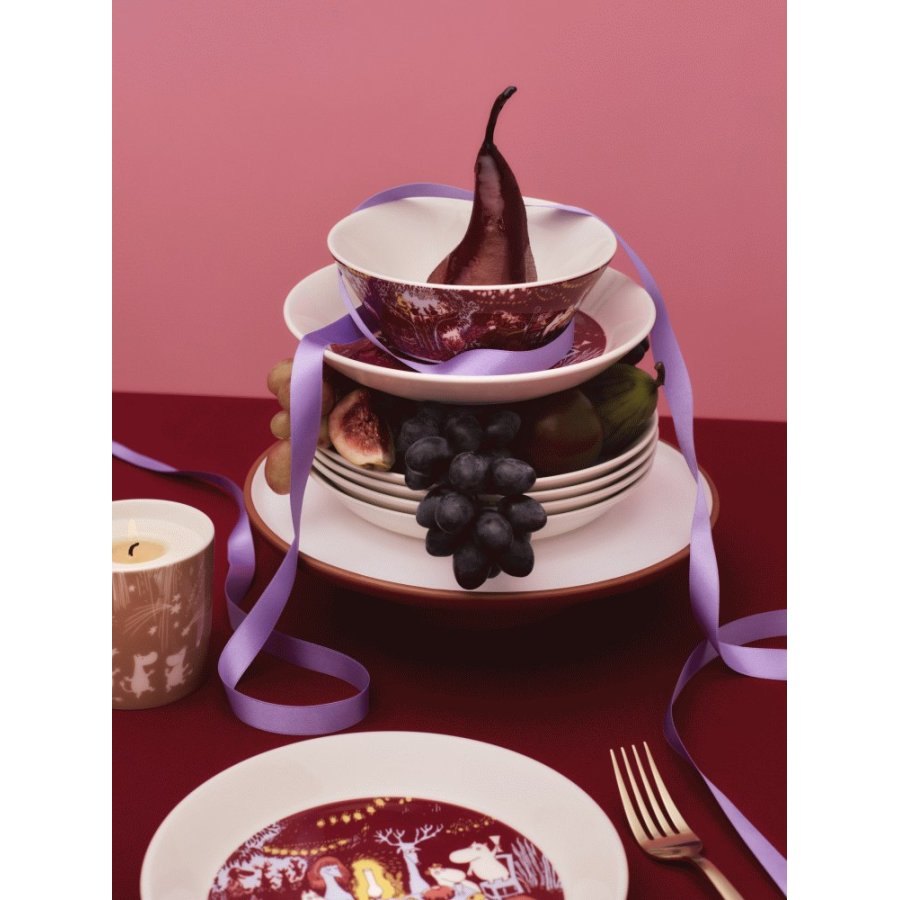 Moomin Arabia Mumin Kerze 8,2xH8 cm, Festliche Momente