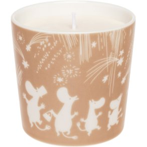 Moomin Arabia Mumi Lys 8,2xH8 cm, Festlige jeblikke