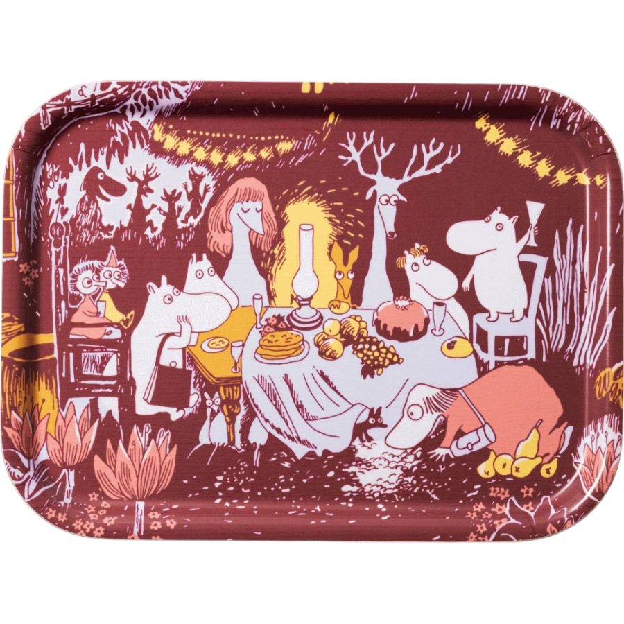 Moomin Arabia Mumin Tablett 27x20 cm, Festliche Momente