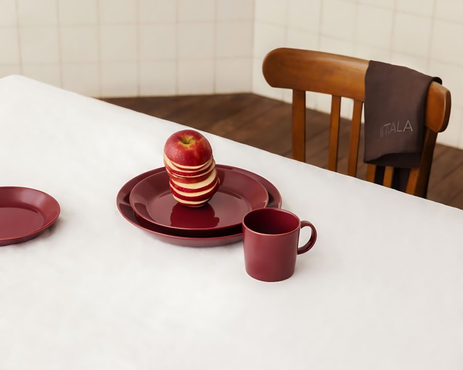 Iittala Teema Bord 21 cm, Cherry
