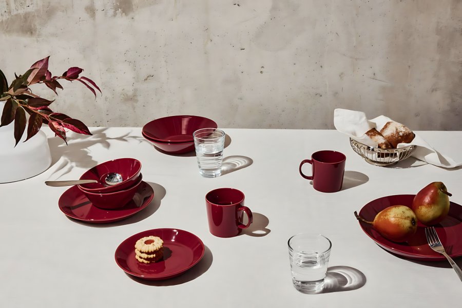 Iittala Teema Bord 26 cm, Cherry