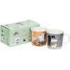 Moomin Arabia 80-jhriges Jubilum Becher 2er Set 30 cl, Muminpapa/Muminmama