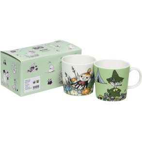 Moomin Arabia Mumi 80 rs Jubilum Krus 2 stk. 30 cl, Lille My/Mumrikken