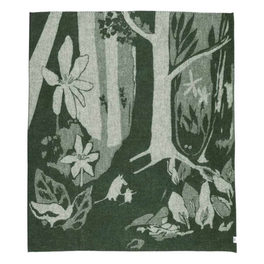 Moomin Arabia Decke 170x130 cm, Grn