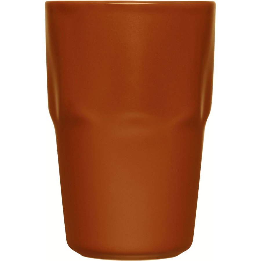 Iittala Solare Becher 30 cl, Terracotta