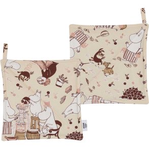 Moomin Arabia Mumi Grydelapper 2 stk, Husholdning