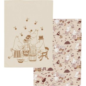 Moomin Arabia Mumin K�chenhandtuch 2er Set 50x70 cm, Haushalt
