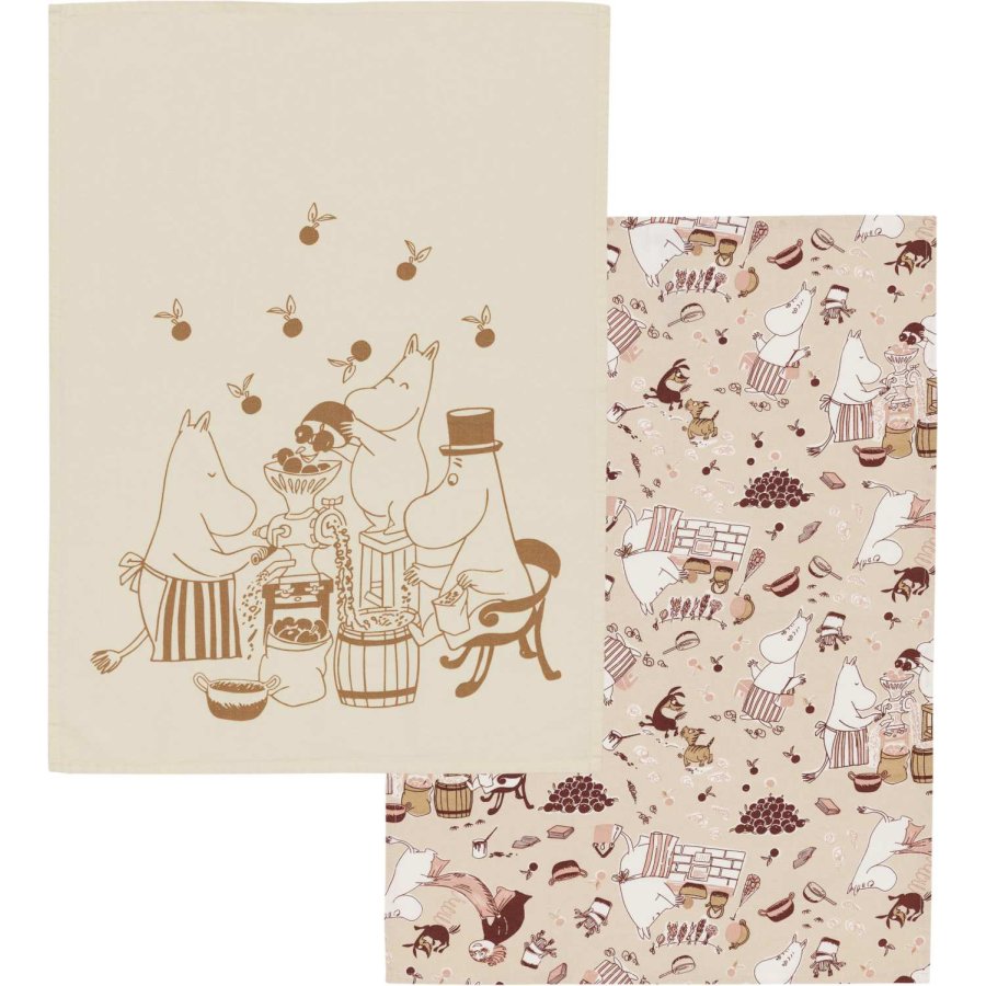 Moomin Arabia Mumi H�ndkl�de 2 stk. 50x70 cm, Husholdning