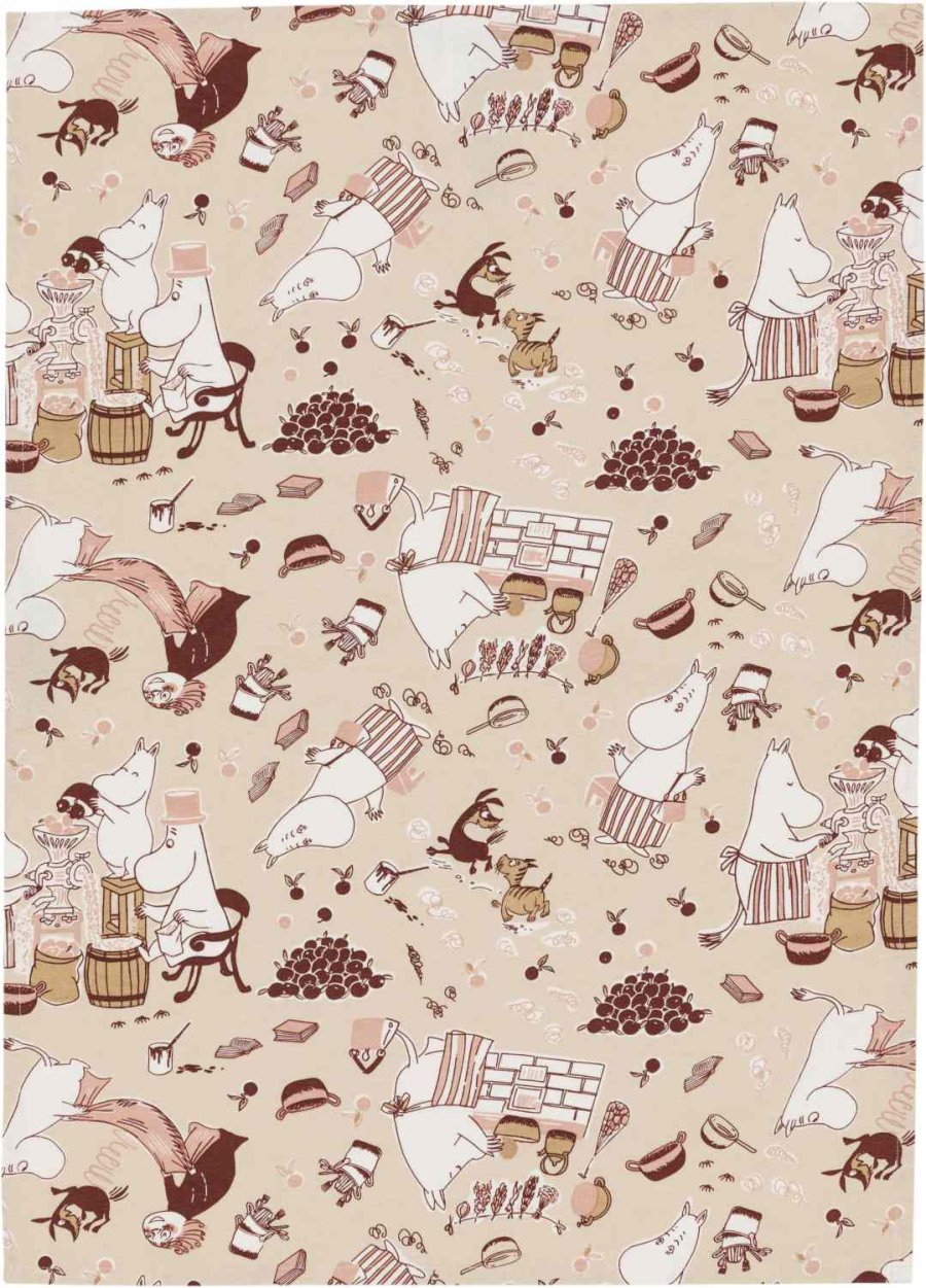 Moomin Arabia Mumi H�ndkl�de 2 stk. 50x70 cm, Husholdning