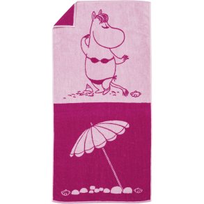 Moomin Arabia Mumin Handtuch 70x140 cm, Snorkfr�ulein/Pink