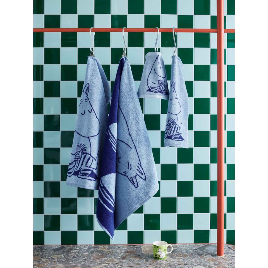 Moomin Arabia Mumi H�ndkl�de 70x140 cm, Mumitrold/Navy