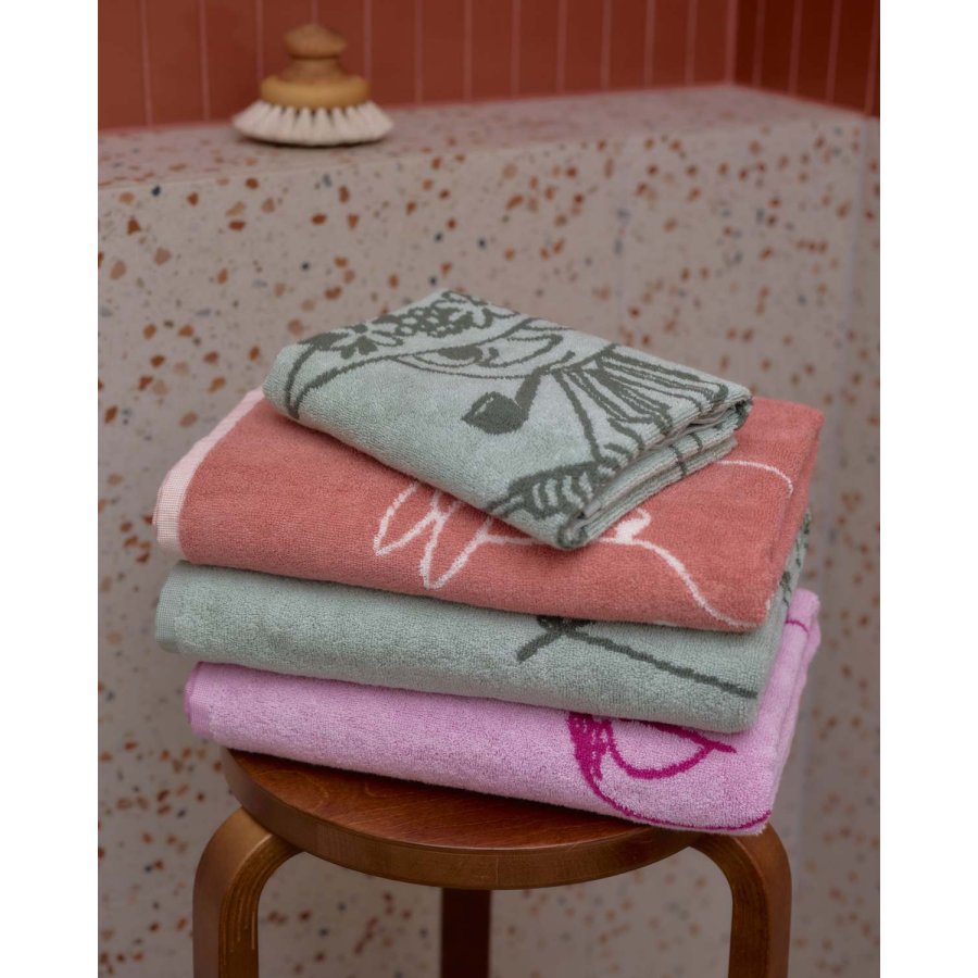 Moomin Arabia Mumi H�ndkl�de 70x140 cm, Mumrikken/Gr�n