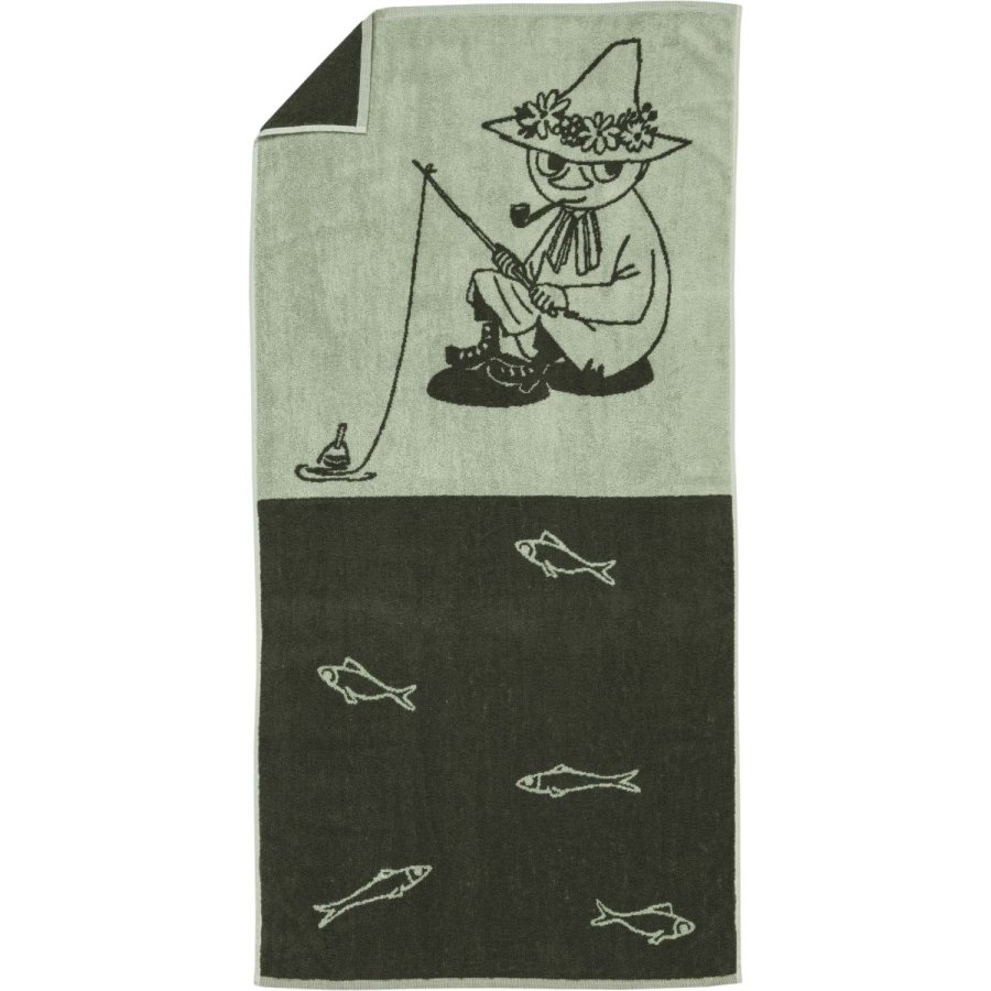 Moomin Arabia Mumi H�ndkl�de 70x140 cm, Mumrikken/Gr�n