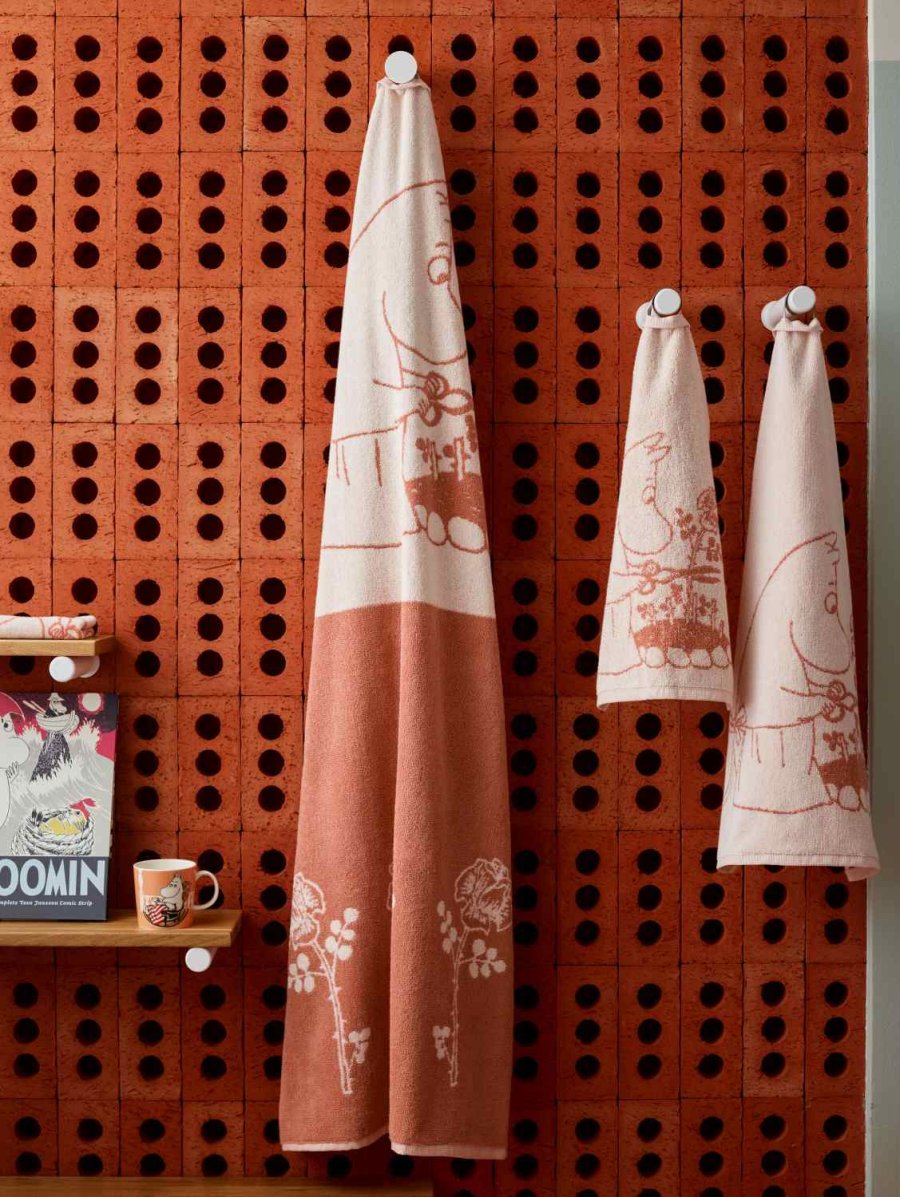 Moomin Arabia Mumi H�ndkl�de 70x140 cm, Mumimor/Beige