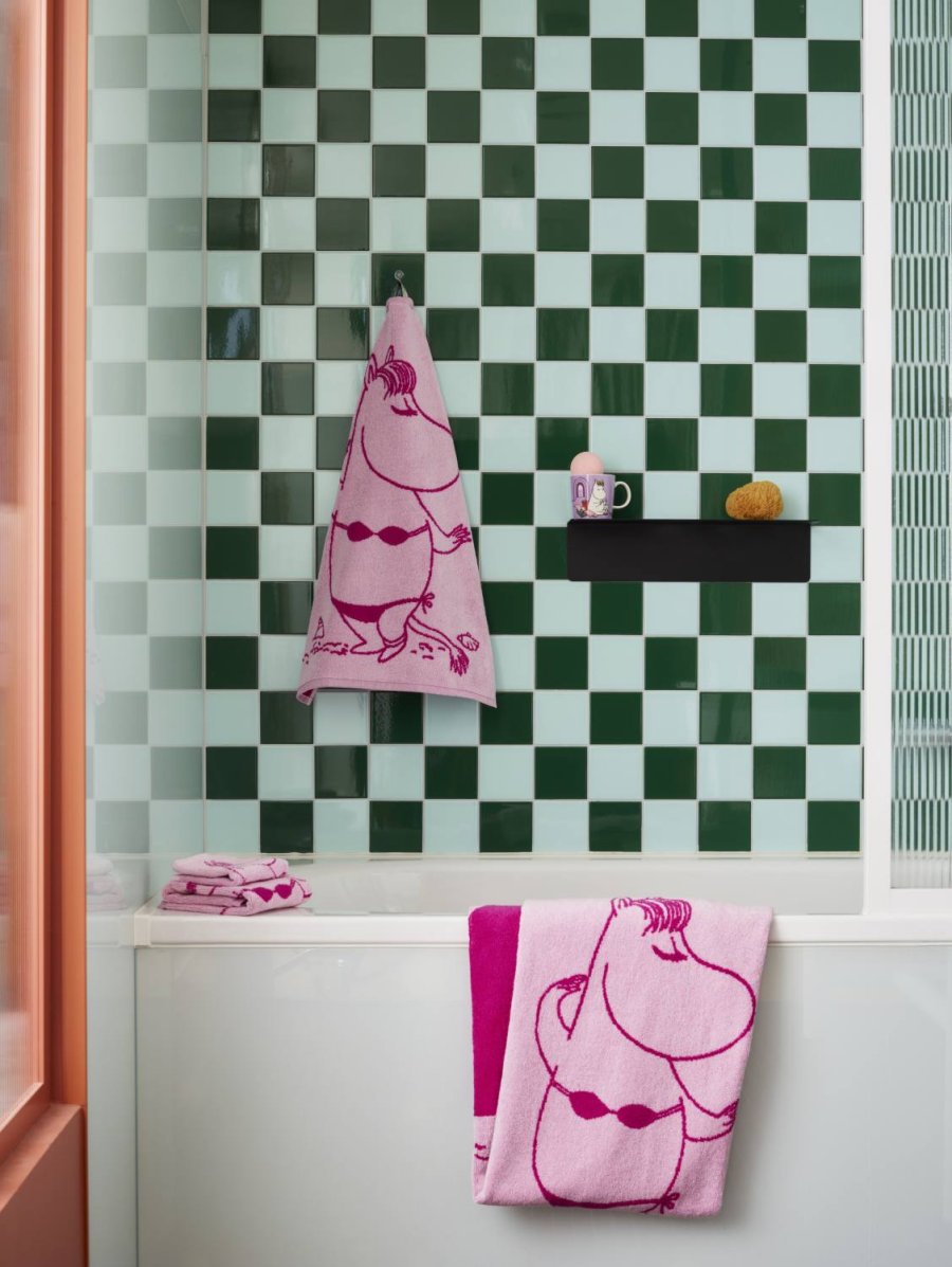 Moomin Arabia Mumi H�ndkl�de 50x70 cm, Snorkfr�ken/Lyser�d