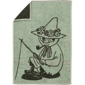 Moomin Arabia Mumin Handtuch 50x70 cm, Schnupferich/Gr�n