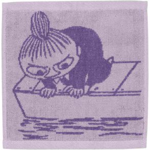 Moomin Arabia Mumin Handtuch 25x25 cm, Kleine My/Purple