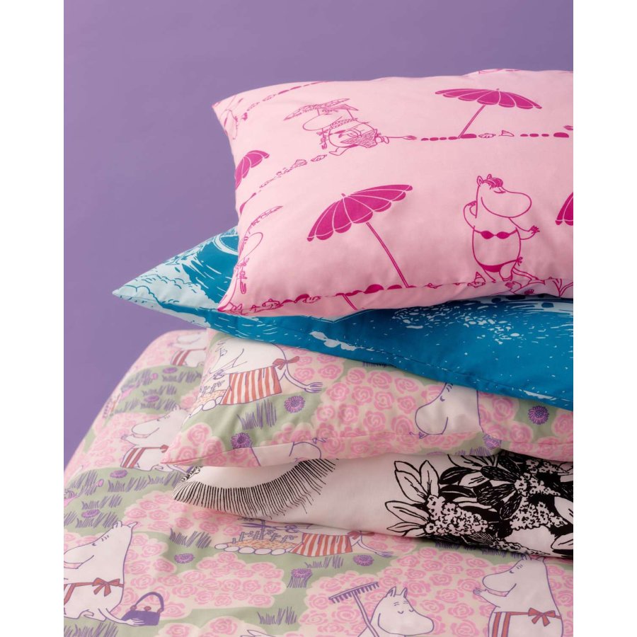 Moomin Arabia Mumi Pudebetr�k 50x70 cm, Rose Garden