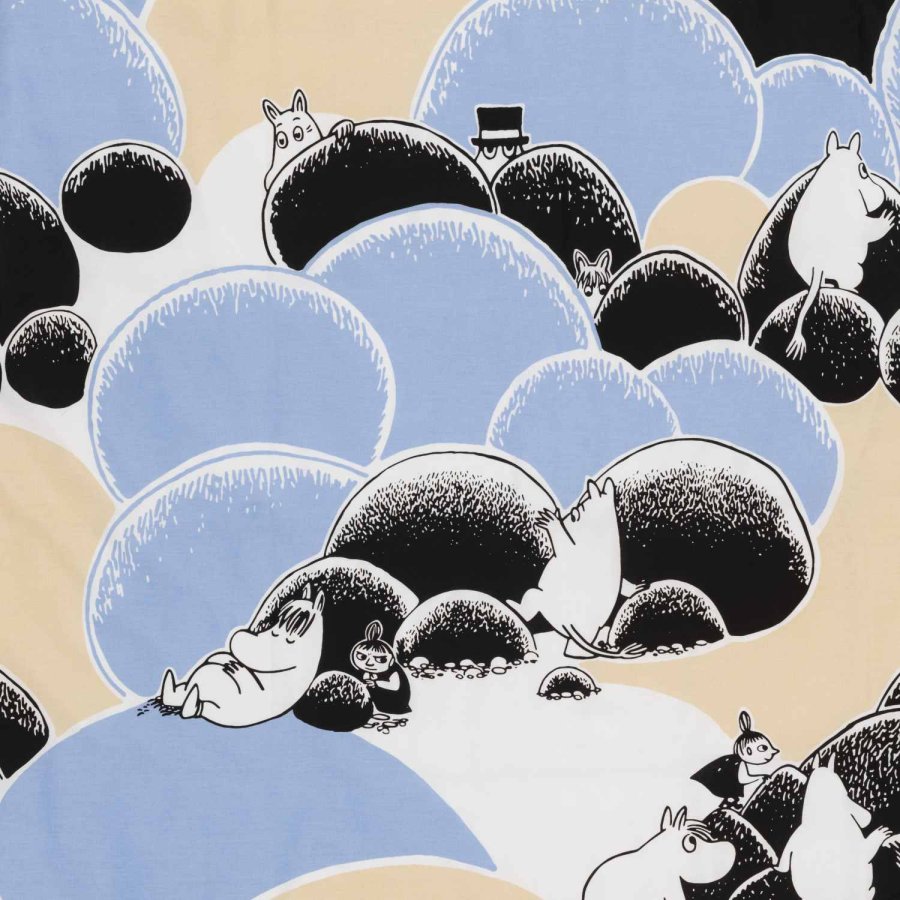 Moomin Arabia Mumi Pudebetr�k 50x70 cm, Pebbles