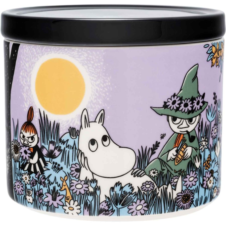 Moomin Arabia Mumin 80 Jahre Jubil&auml;um Topf H7,6 cm, Freunde F&uuml;r Immer