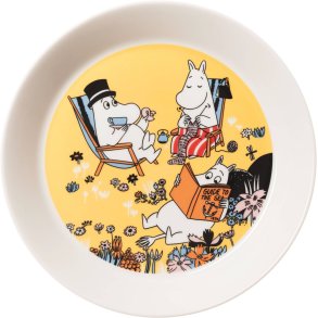 Moomin Arabia Mumin Teller 19 cm, Familienzeit