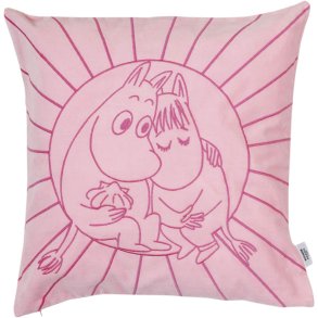 Moomin Arabia Mumin Kissenbezug 50x50 cm, Freunde