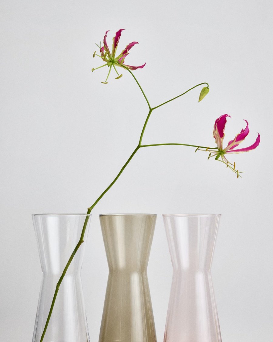 Iittala Kartio Vase H22 cm, Linen