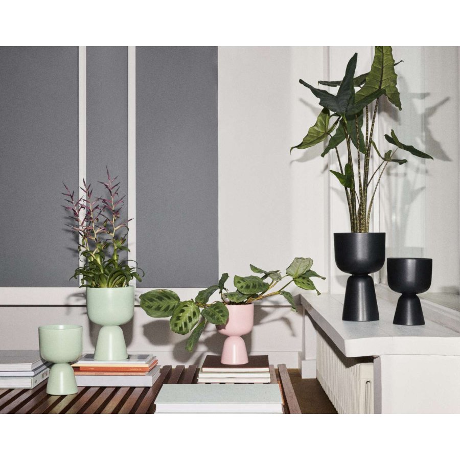 Iittala Nappula Kr�utertopf H32 cm, Mattschwarz