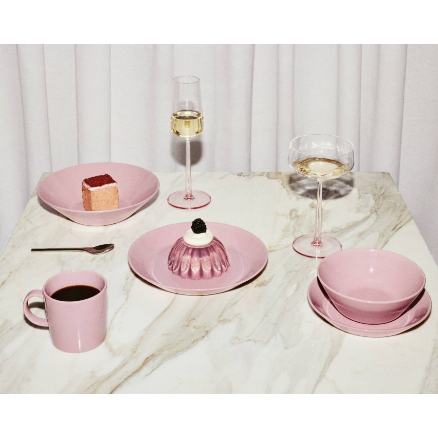 Iittala Teema Tiefer Teller 21 cm, Rose